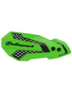 Paramanos Polisport MX Flow Kawasaki KX 250 F 20-.. KX 450 F 19-.. Verde/Negro | Motocross, Enduro, Trail, Trial