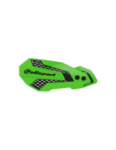 Paramanos Polisport MX Flow Kawasaki KX 250 F 20-.. KX 450 F 19-.. Verde/Negro | Motocross, Enduro, Trail, Trial