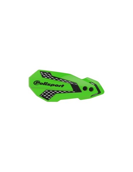 Paramanos Polisport MX Flow Kawasaki KX 250 F 20-.. KX 450 F 19-.. Verde/Negro | Motocross, Enduro, Trail, Trial