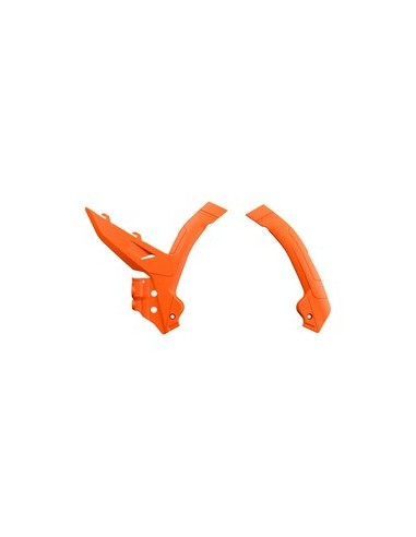 Protector de Chasis Polisport KTM SX/SX-F 23-24 EXC/EXC-F 24 Naranja | Motocross, Enduro, Trail, Trial