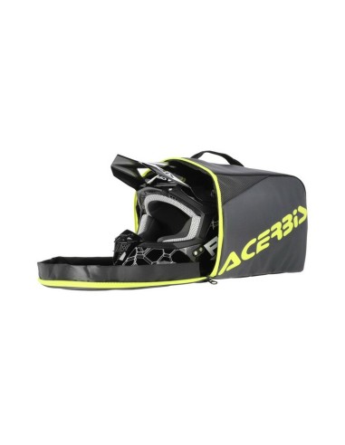 Bolsa Casco Acerbis X-Linear Negro/Amarillo Fluo