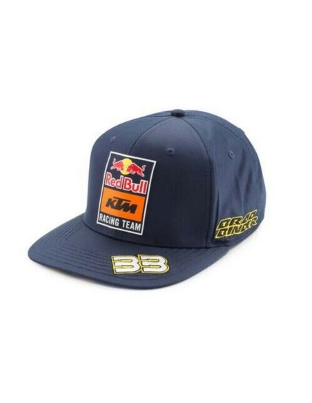 Gorra Plana KTM RB Brad Binder Azul Marino