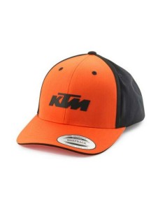 Gorra KTM Mechanic Curved Naranja/Negro