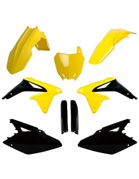 Full Kit Plásticos Polisport Suzuki RMZ 450 08-17 OEM