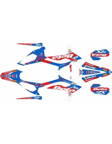 Kit Adhesivos Completo Beta RX 450 2024 MXGP Edition
