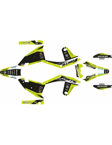 Kit Adhesivos Completo Fantic XE 125 23-24 Lima