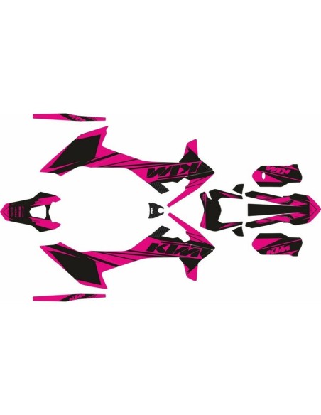 Kit Adhesivos Completo KTM 690 Enduro R 19-.. Rosa