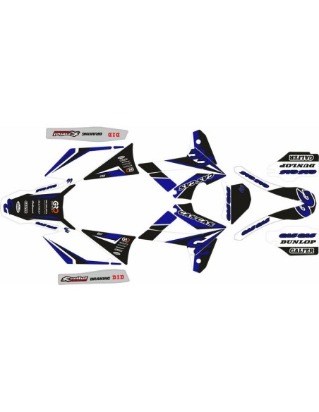 Kit Adhesivos Completo Gas Gas EC 2008 Azul