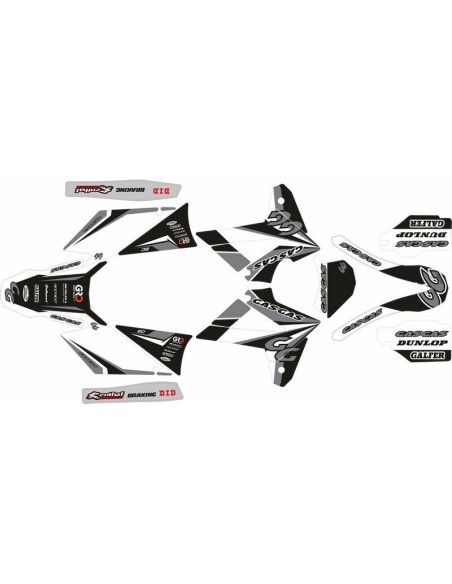 Kit Adhesivos Completo Gas Gas EC 2008 Gris