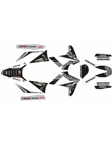 Kit Adhesivos Completo Gas Gas EC 2009 Gris