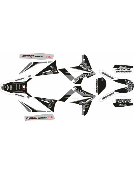 Kit Adhesivos Completo Gas Gas EC 2009 Gris