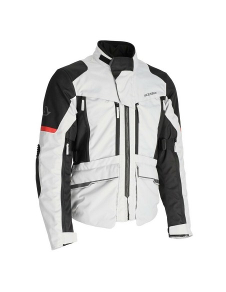 Chaqueta Acerbis X-Rover CE Gris/Rojo