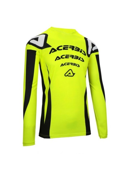 Jersey Acerbis MX J-Track Nascar Amarillo/Negro