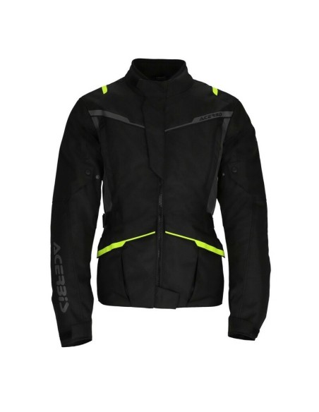 Chaqueta Acerbis CE X-Travel Negro/Amarillo