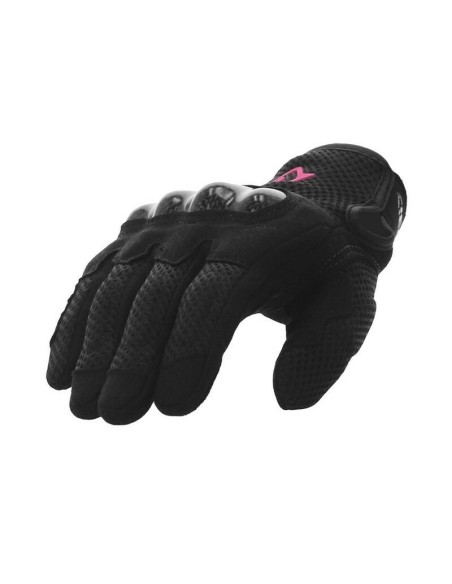 Guantes Mujer Acerbis Ce Ramsey My Vented Negro/Rosa