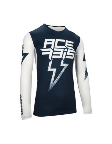 Jersey Acerbis X-Flex Blizzard Azul/Blanco