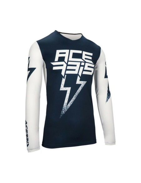 Jersey Acerbis X-Flex Blizzard Azul/Blanco