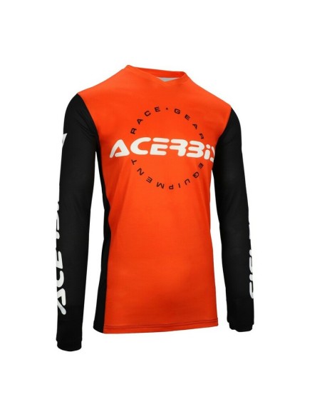 Jersey Acerbis MX J-Track INC Naranja/Blanco
