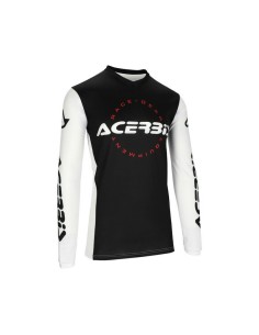 Jersey Acerbis MX J-Track INC Negro/Blanco