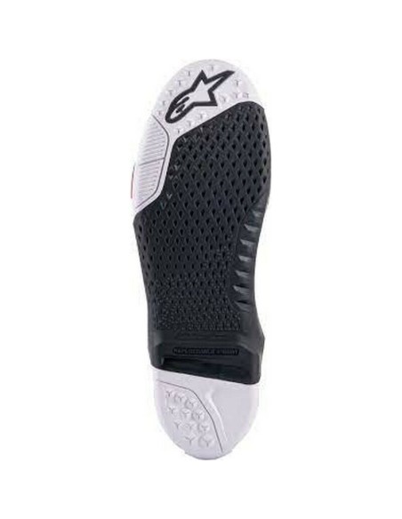 Pareja de Suelas Bota Alpinestars Tech 10 Negro/Blanco