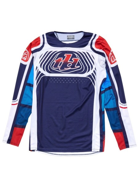 Jersey Troy Lee Designs SE Pro Wavez Azul Marino