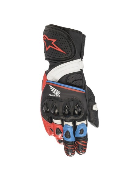 Guantes Alpinestars Honda GP Plus R V2 Negro/Rojo