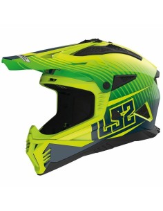 Casco LS2 MX708 Fast II Duck Verde