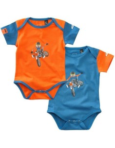 Body Bebé KTM Radical Pack 2 Naranja/Azul