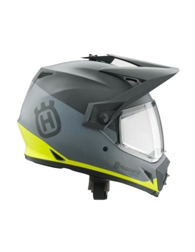 Casco Husqvarna MX-9 ADV Gris/Amarillo