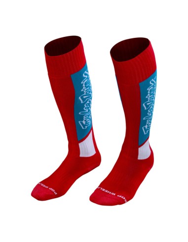Calcetines Troy Lee Designs GP MX Pro Coolmax Vox Rojo