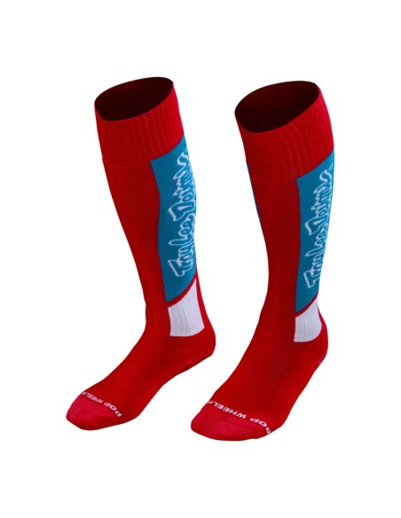 Calcetines Troy Lee Designs GP MX Pro Coolmax Vox Rojo
