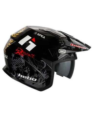 Casco Hebo HTR P01 V6 Toni Bou Negro