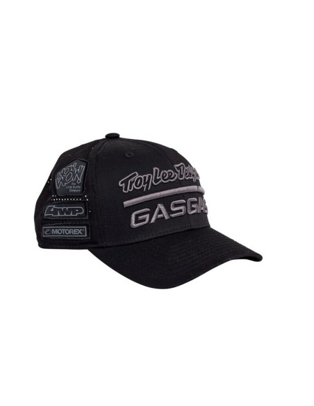 Gorra Gas Gas Troy Lee Designs Team Curved Negro