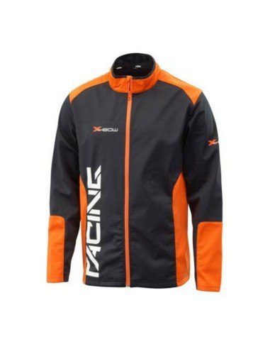 Chaqueta KTM Réplica Team Softshell Negro/Naranja