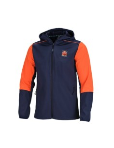 Chaqueta KTM RB Apex Softshell Azul Marino/Naranja