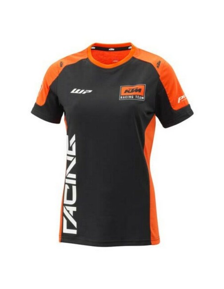 Camiseta Mujer KTM Team Negro/Naranja