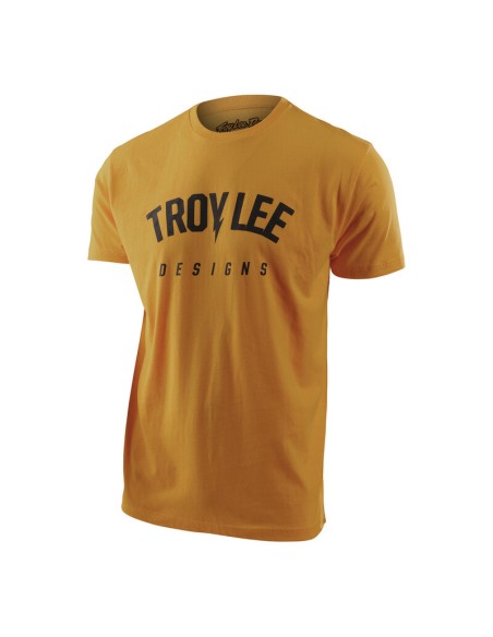 Camiseta Troy Lee Designs Bolt Mostaza