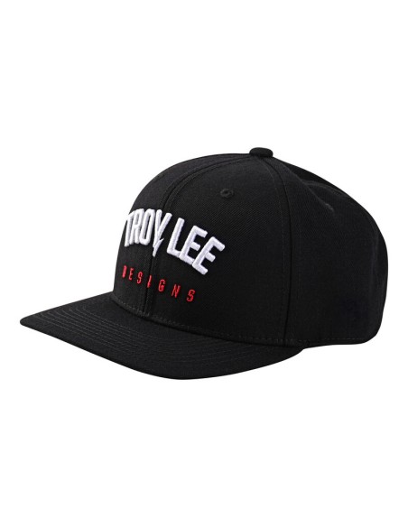 Gorra Curvada Troy Lee Designs Bolt Negro