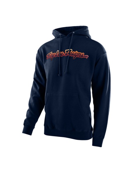 Sudadera Troy Lee Designs Signature Azul Marino