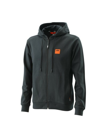 Sudadera con Capucha y Cremallera KTM Pure Negro
