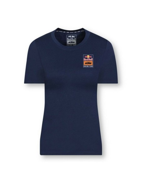 Camiseta Mujer KTM Backprint Azul Marino