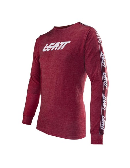 Camiseta Manga Larga Leatt Premium Ruby -