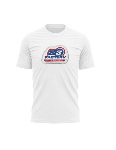 Camiseta S3 Factory Team Blanco