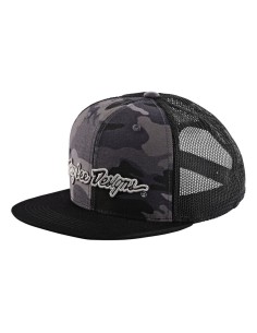 Gorra Troy Lee Designs Signature Negro