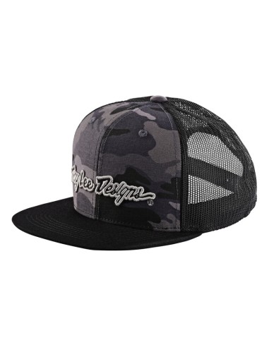 Gorra Troy Lee Designs Signature Negro