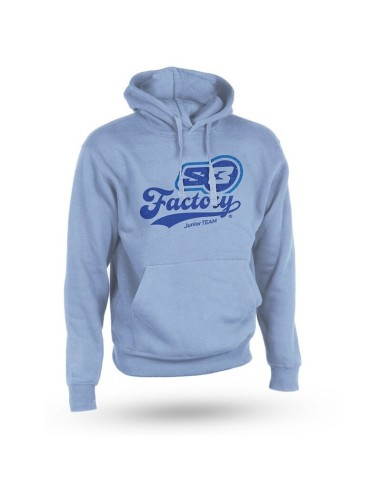 Sudadera Infantil S3 Factory Team Azul Claro