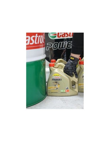 Pack Aceite Castrol Power + Guantes 100% Mechanix Fastfit