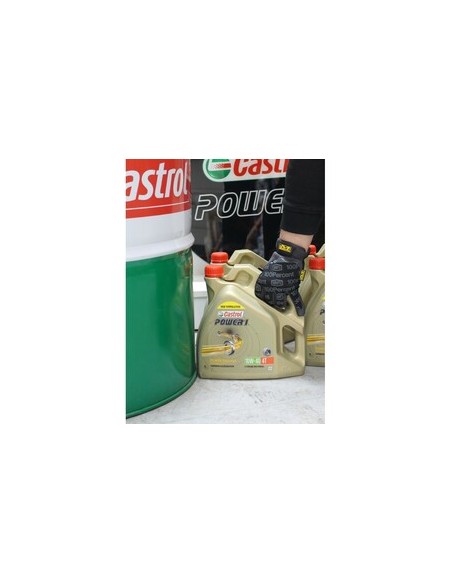 Pack Aceite Castrol Power + Guantes 100% Mechanix Fastfit