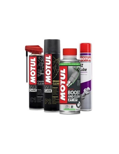 Pack Limpieza Motor y Cadenas Motul