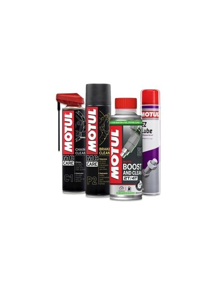 Pack Limpieza Motor y Cadenas Motul